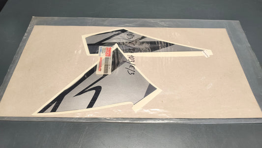 Yamaha genuine new xt660x 2005-06 fuel tank graphic set decal pn 1d2-2173l-10