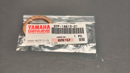 Yamaha Genuine New Rhino Raptor Grizzly 660 XT660 Exhaust Pipe Gasket PN 3YF-14613-01 - Www.dm-motorcycles.com