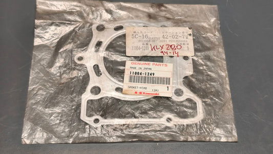 Kawasaki genuine new klx250 1993-2017 bx250 2015-2016 br250 2014-2017 head gasket pn 11004-1249 - Www.dm-motorcycles.com