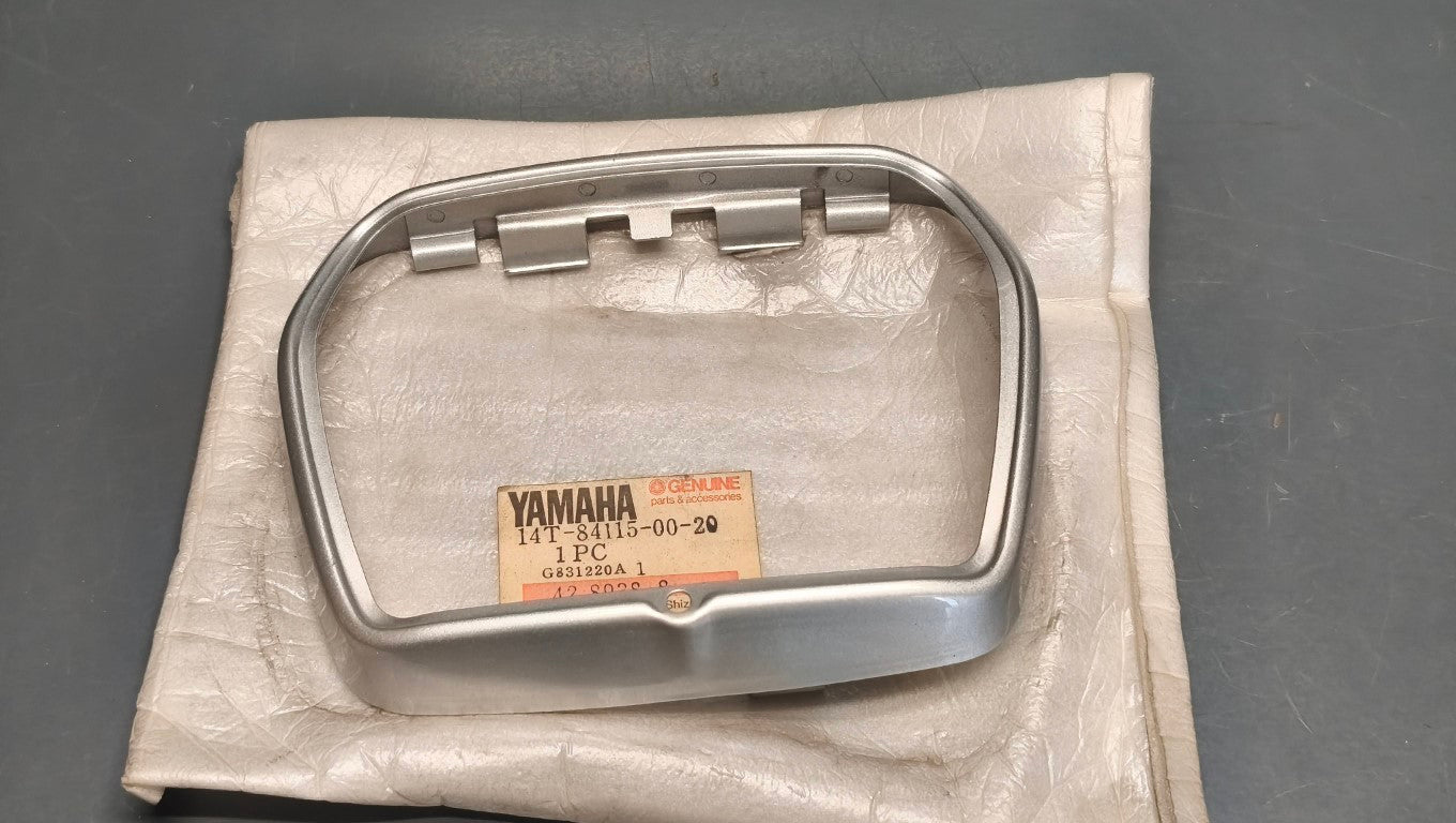 Yamaha Riva CA50 Headlight Rim Crystal Silver - 14T-84115-00-20