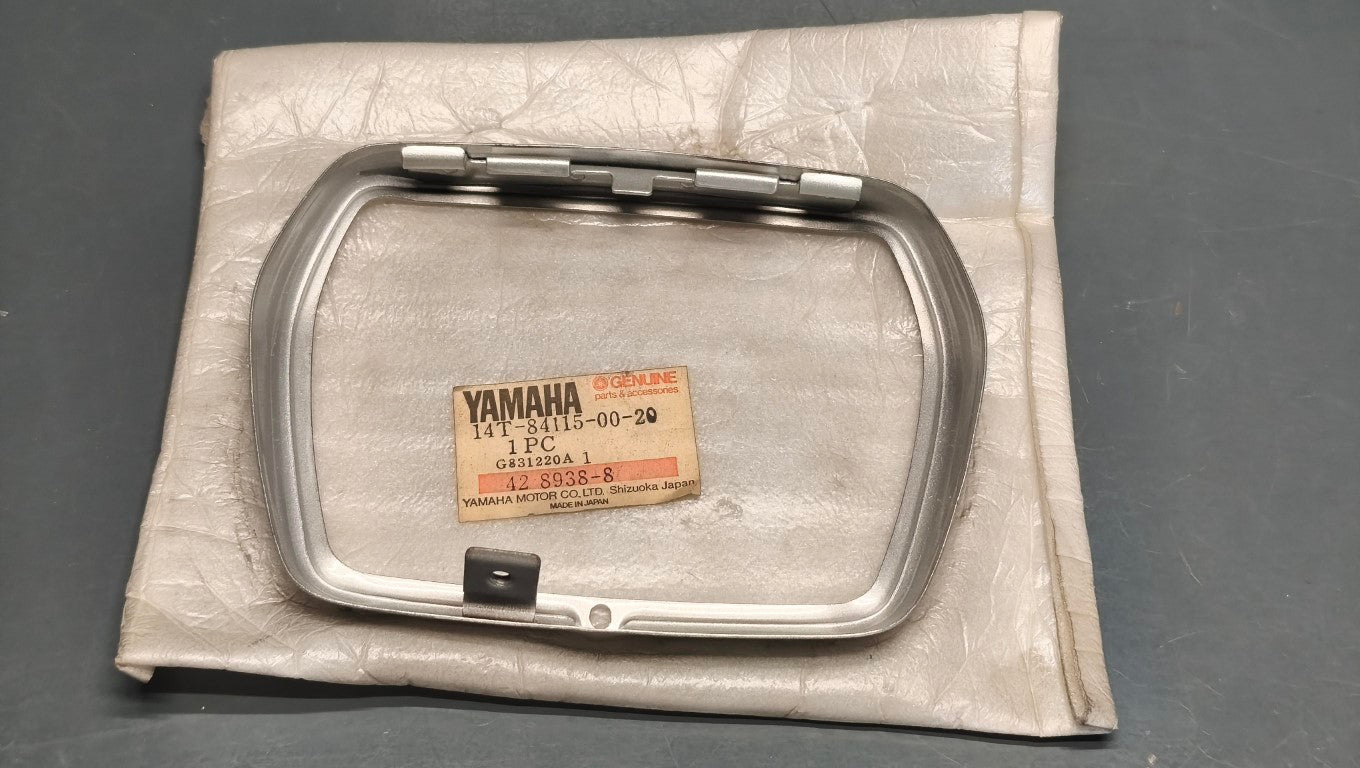 Yamaha Riva CA50 Headlight Rim Crystal Silver - 14T-84115-00-20