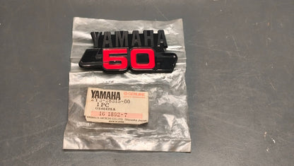 Yamaha V80 Mate Front Leg Shield Emblem - 2Y3-28315-00