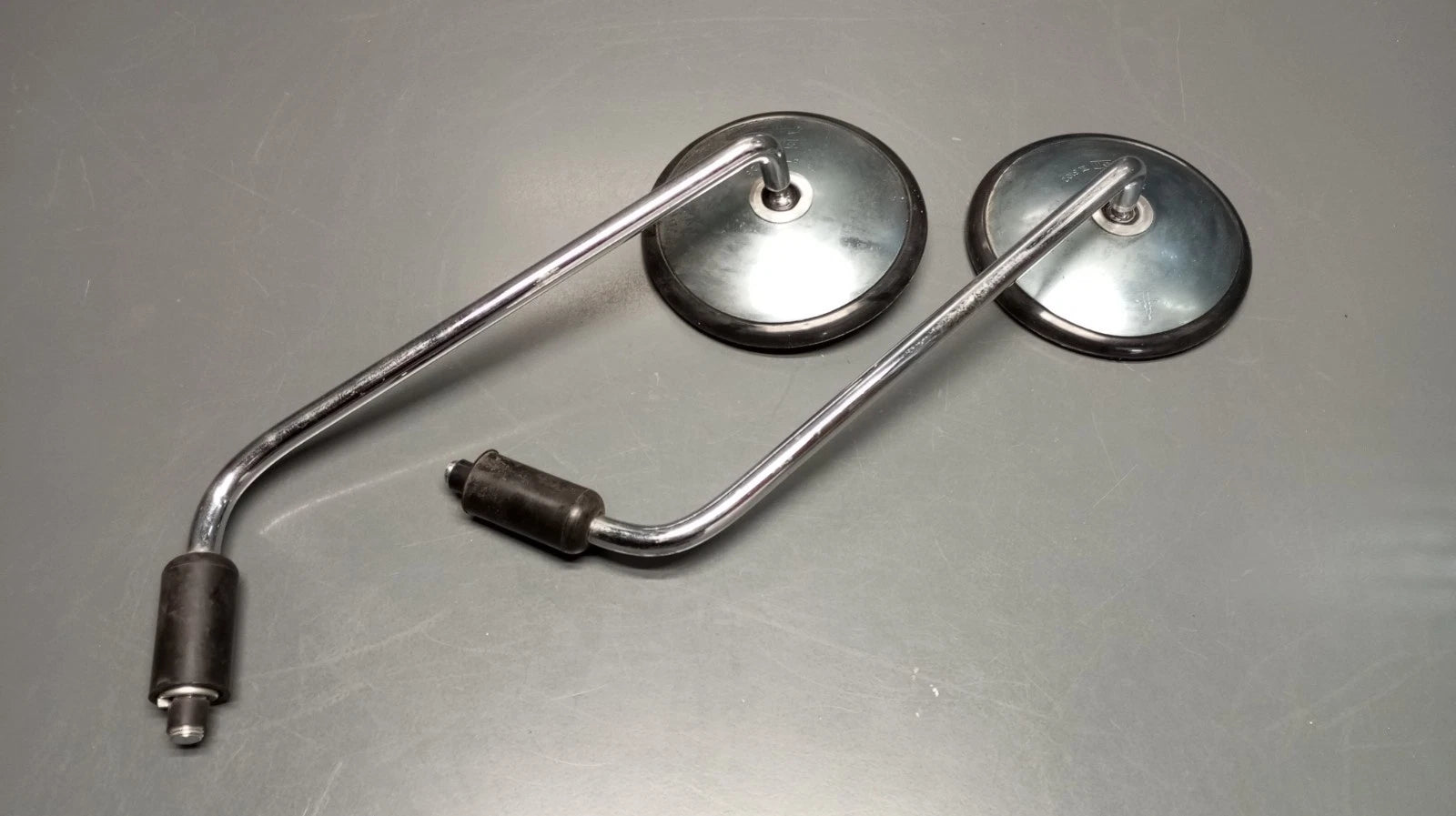 Yamaha genuine nos xt500 xt 500 xs500 1976 left / right mirrors pn 341-26290-21